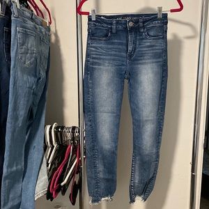 Women’s American Eagle Hi-Rise Jegging Crop Size 4